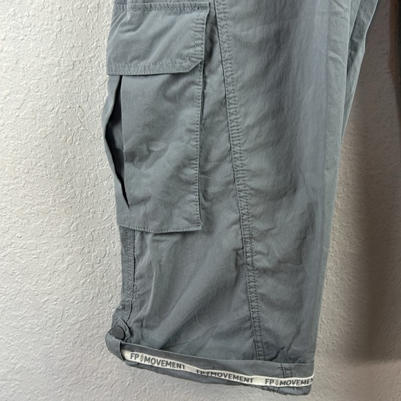 Free People Movement Mesmerize Me Solid Pants in Gray Womens Small MSRP - $108 - Picture 3 of 10